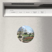 GEBÄUDE der US-Hauptstadt im Frühjahr Magnet (In Situ (Geschirrspüler))