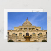 GEBÄUDE der US-Hauptstadt Postkarte (Vorne/Hinten)
