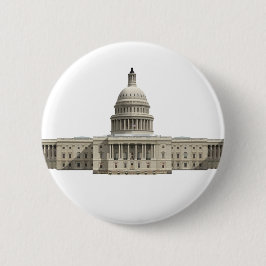 GEBÄUDE der US-Hauptstadt: Washington DC Button