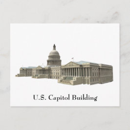 Gebäude der US-Hauptstadt: Washington DC Postkarte