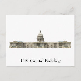 Gebäude der US-Hauptstadt: Washington DC Postkarte