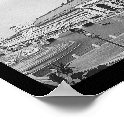 Gebäude der Weltöffentlichkeit Poster (Ecke)