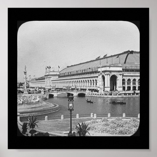 Gebäude der Weltöffentlichkeit Poster (Vorne)