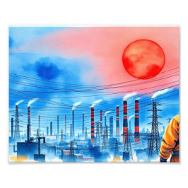 GEBÄUDE DER ZUKUNFT 9 FOTODRUCK