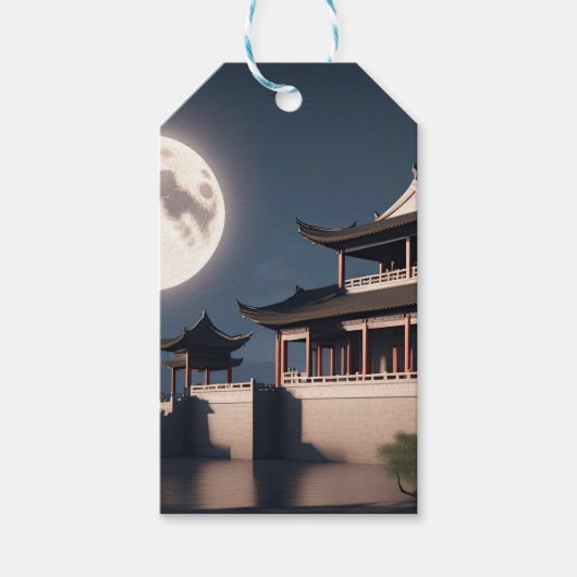 Gebäude des antiken Pfeilturms Geschenkanhänger (Vorderseite)