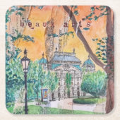 Gebäude des Budapester Untersetzer (Vorderseite)