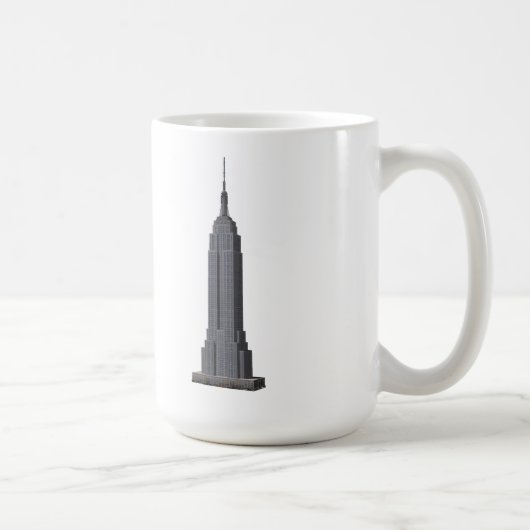 Gebäude des Empire State: New York City: Kaffeetasse (Rechts)