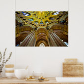 Gebäude des Europäischen Parlaments - Details Poster (Küche)