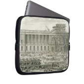 Gebäude des Haupteingangs der Jalousie, Paris Laptopschutzhülle (Vorne Rechts)