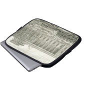 Gebäude des Haupteingangs der Jalousie, Paris Laptopschutzhülle (Vorne Knopf)