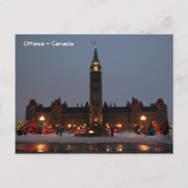 Gebäude des Parlaments, Ottawa Postkarte