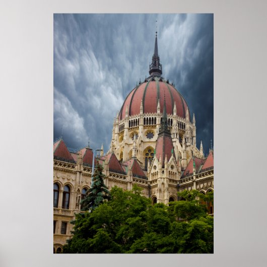 Gebäude des Parlaments Poster (Vorne)