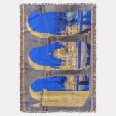 Gebäude des ungarischen Parlaments in Dusk Decke (Vorderseite Vertikal)