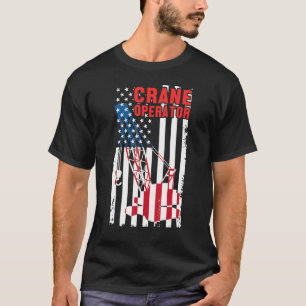 Gebäude des US-amerikanischen Flaggenkrans für sch T-Shirt