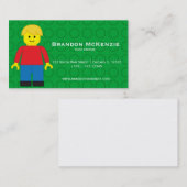 Gebäude-Designer Visitenkarte (Vorne/Hinten)