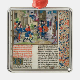 Gebäude die Grundlagen des Klosters Ornament Aus Metall