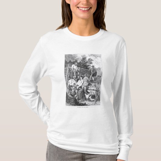 Gebäude die Klotz-Kabine T-Shirt (Vorderseite)