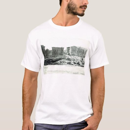 Gebäude die neue Galerie des britischen Museums T-Shirt (Vorderseite)