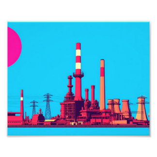 GEBÄUDE DIE ZUKUNFT 8 FOTODRUCK