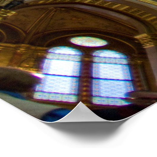 Gebäude Dome Räume Poster (Ecke)