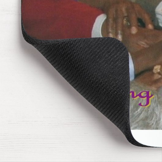 Gebäude ein Zaun Mousepad (Ecke)