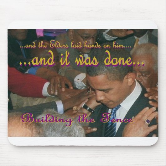 Gebäude ein Zaun Mousepad (Vorne)