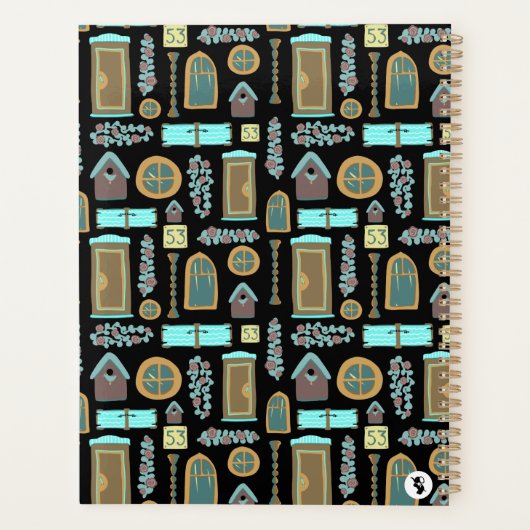 Gebäude eines Hauses Planer (Rückseite)