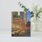 Gebäude entlang dem Fluss in im Stadtzentrum Postkarte (Stehend Vorderseite)