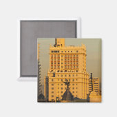Gebäude entlang der Gran Via und Espana Magnet (Vorderseite/Rückseite)