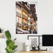 Gebäude entlang der Kaiserstraße Poster (Heimbüro)