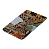 Gebäude entlang der Kanäle von Venedig Magnet (Linke Seite)