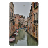 Gebäude entlang der Kanäle von Venedig Mini Klemmbrett (Rückseite)