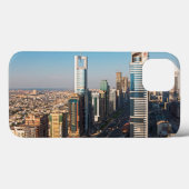 Gebäude entlang der Sheikh Zayed Road, Dubai Case-Mate iPhone Hülle (Rückseite (Horizontal))