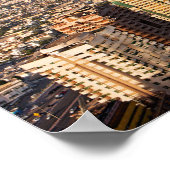 Gebäude entlang der Sheikh Zayed Road, Dubai Poster (Ecke)