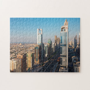 Gebäude entlang der Sheikh Zayed Road, Dubai Puzzle
