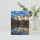 Gebäude entlang des Flusses | Deutschland Postkarte (Stehend Vorderseite)