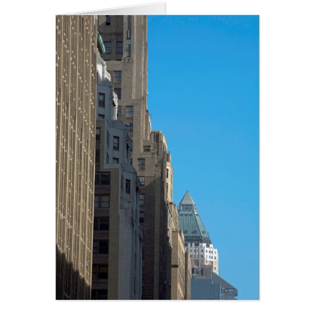 Gebäude Fassaden Manhattan New York City USA (Vorne)