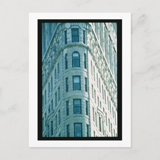 Gebäude Flatiron (Foto) 2 Postkarte (Vorderseite)
