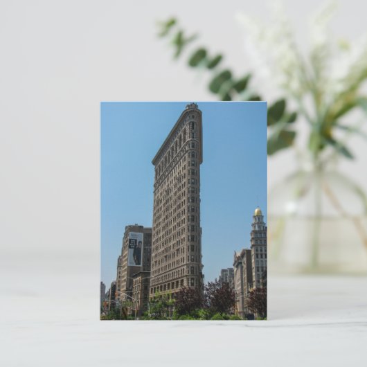 Gebäude Flatiron, NYC - Postkarte (Stehend Vorderseite)