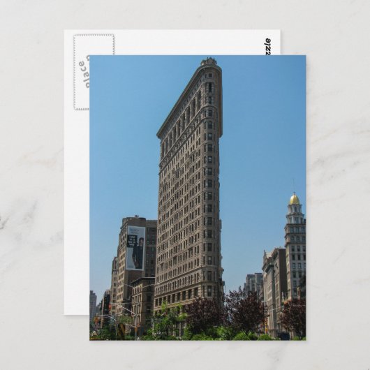 Gebäude Flatiron, NYC - Postkarte (Vorne/Hinten)