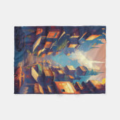 Gebäude Fleecedecke (Vorderseite (Horizontal))