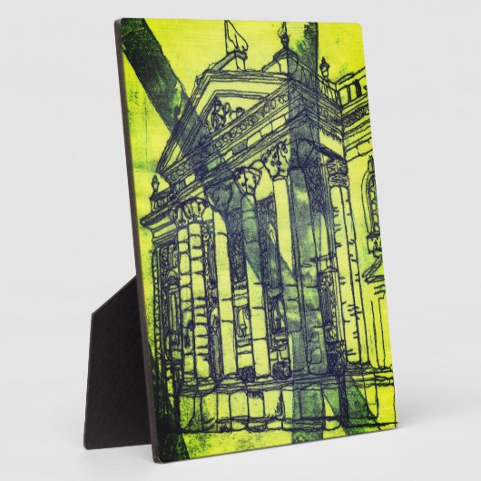 Gebäude Fotoplatte (Seite)