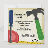 Gebäude Fun Geburtstag Einladung (Vorderseite)