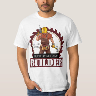 Gebäude für den Bau rustikaler Gebäude T-Shirt