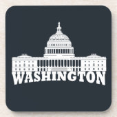 Gebäude für die Hauptstadt Getränkeuntersetzer (Vorderseite)