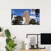 Gebäude für Medizinische Künste Heißfedern Arkansa Poster (Heimbüro)