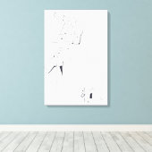 Gebäude Games-K-Monogramm Zeichnete 19 Leinwand (Insitu (Holzboden))