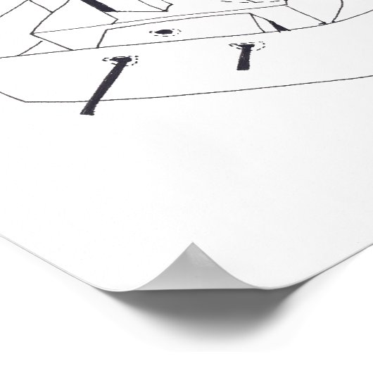 Gebäude Games LAG Monogram Zeichne 16 Plakate (Ecke)