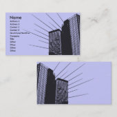 Gebäude-Geschäfts-Karte Visitenkarte (Vorne/Hinten)