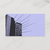 Gebäude-Geschäfts-Karte Visitenkarte (Rückseite)